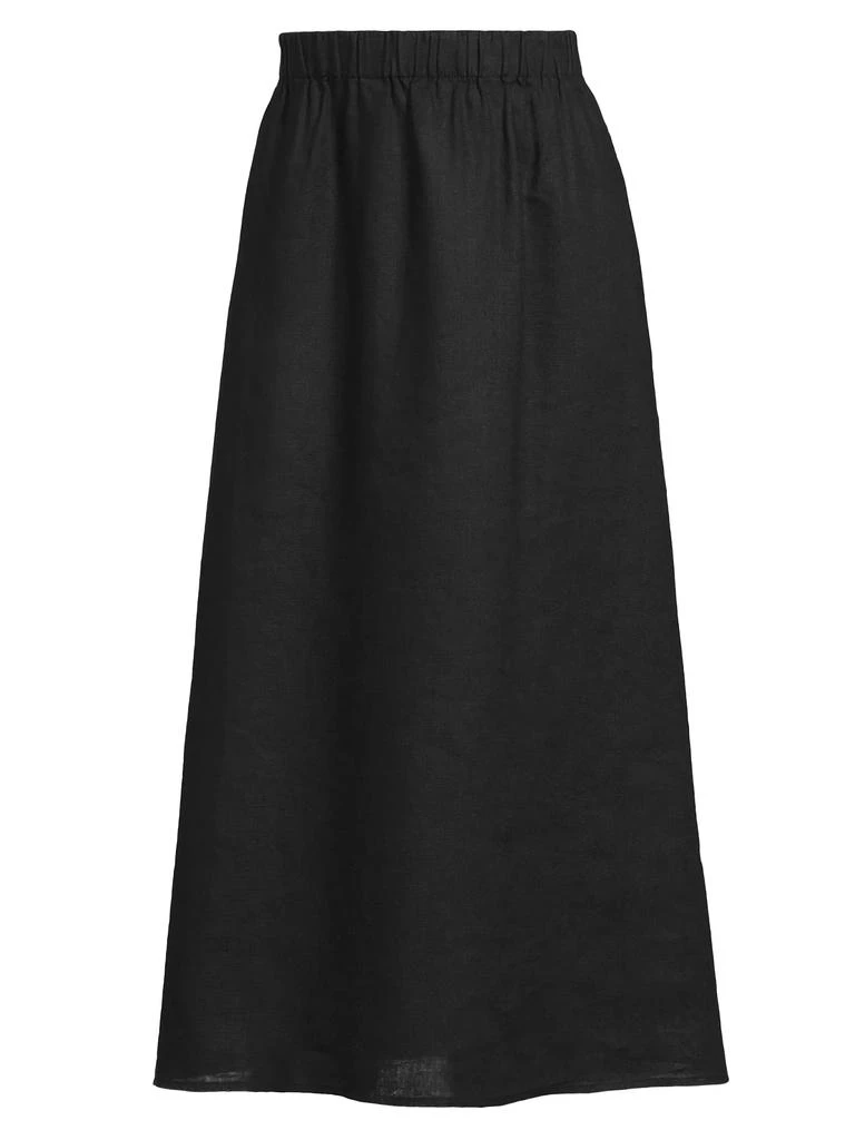 Eileen Fisher Linen Midi Skirt 1