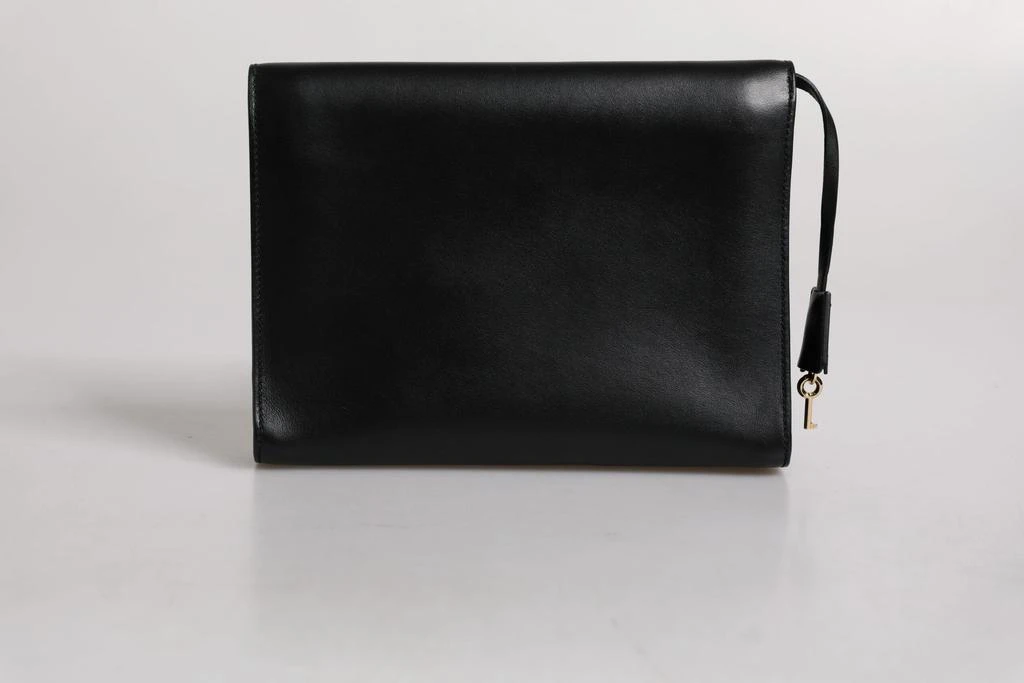 Dolce & Gabbana Leather Logo Plaque Document Briefcase Men's Bag 4