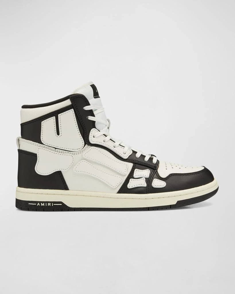 AMIRI Men's Skel-Top Hi Leather Bones High-Top Sneakers 1