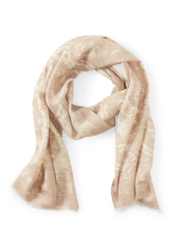 Ralph Lauren Medallion Wrap with Sequins