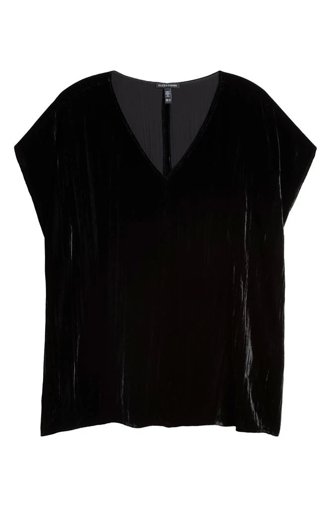 Eileen Fisher Crushed Velvet Top 5