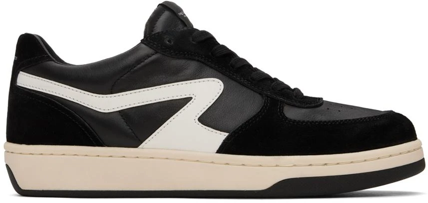 Rag & Bone Black & White Retro Court Sneakers 1