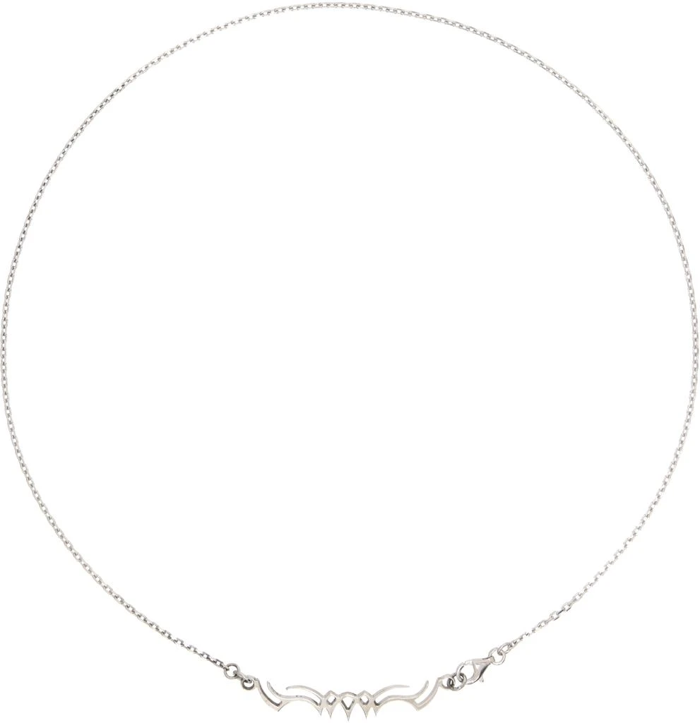 Alan Crocetti Silver Tattoo Necklace 1