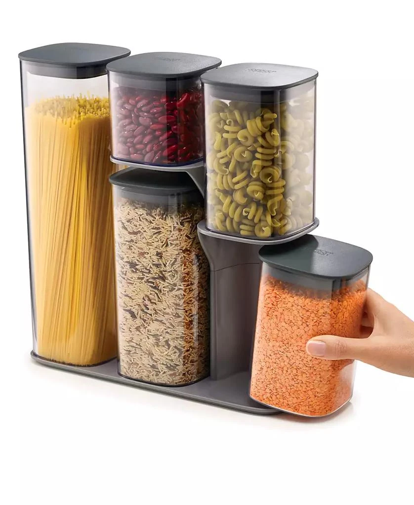 Joseph Joseph Podium 5-Pc. Stackable Storage Set with Stand 3