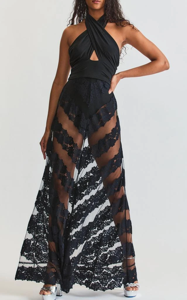Shop LoveShackFancy - Carlotti Cross-Front Maxi Dress - Black - US 4 - Moda  Operandi on Sale at BeyondStyle  Get 60% Off LoveShackFancy - Carlotti  Cross-Front Maxi Dress - Black -