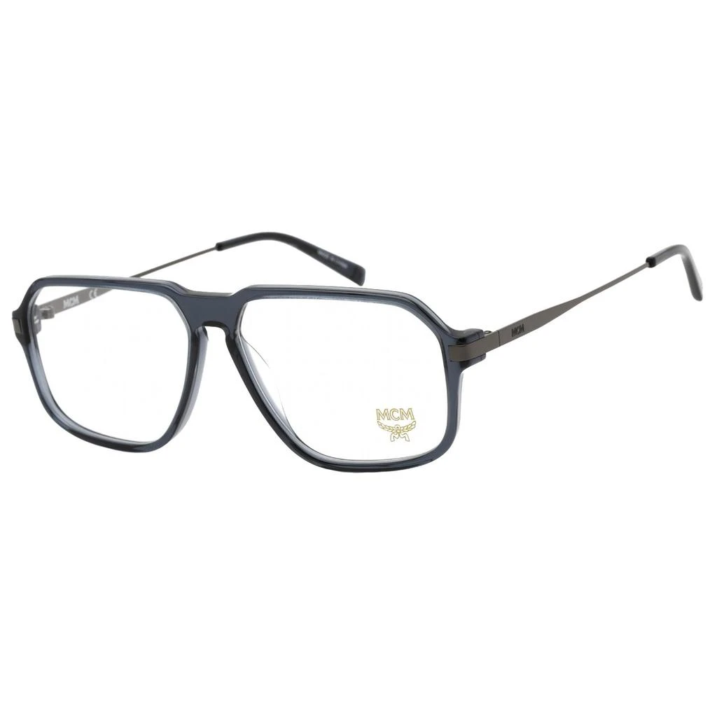 MCM MCM Women's Eyeglasses - Clear Demo Lens Blue Acetate/Metal Frame | MCM2706 424 1