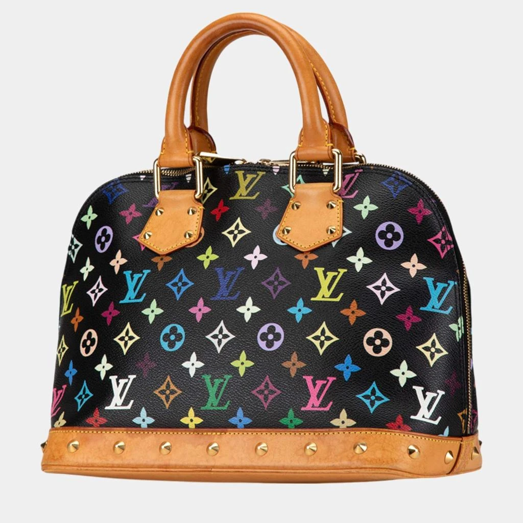 Louis Vuitton Louis Vuitton Black Monogram Multicolore Alma PM 2