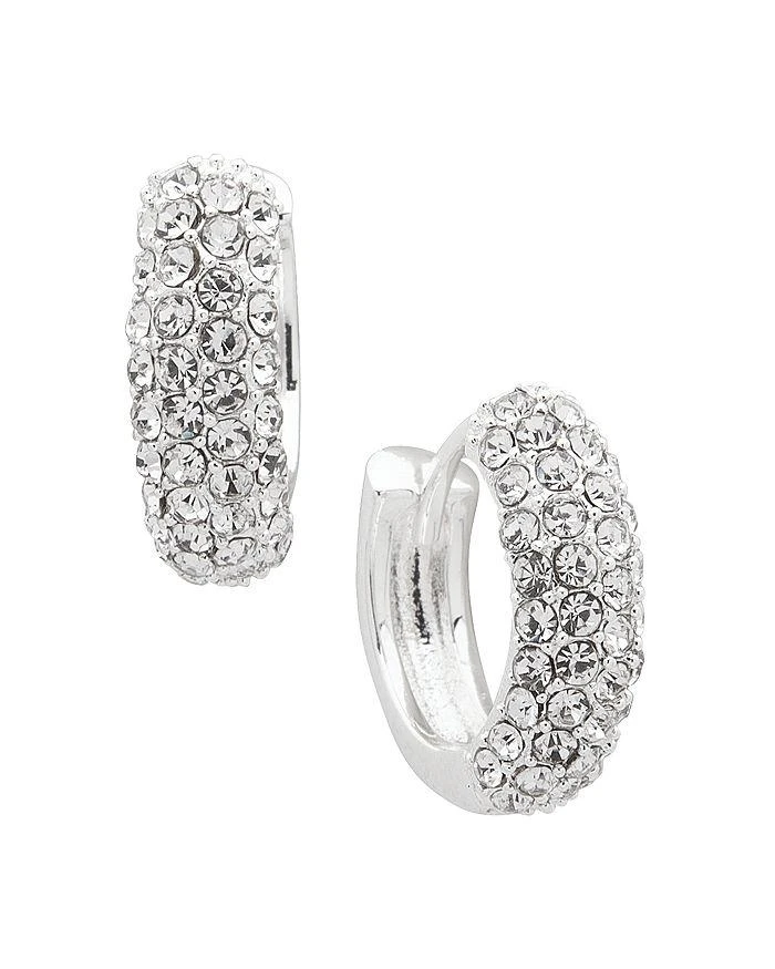 Ralph Lauren Lauren Pavé Huggie Hoop Earrings