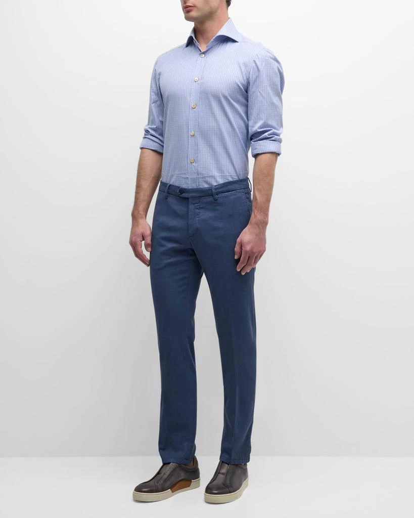 Marco Pescarolo Men's Luxe Stretch Twill Chino Pants 2