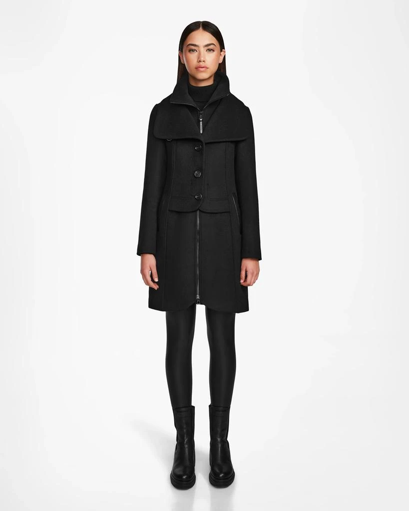 RUDSAK CAROLINE WOMEN'S WOOL COAT 1