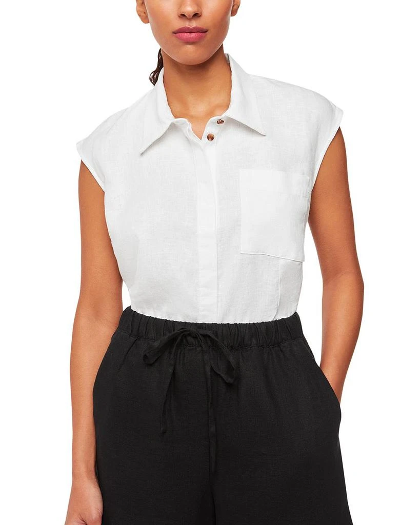 Whistles Olivia Linen Shirt 1