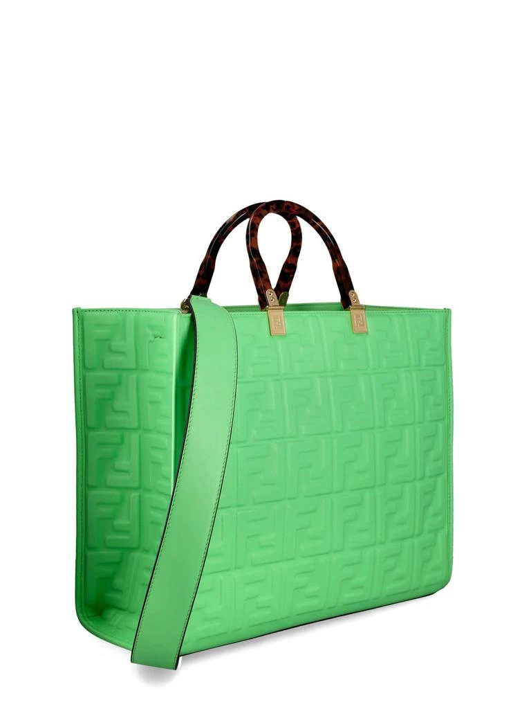 Fendi Fendi Monogram Embossed Tote Bag 3