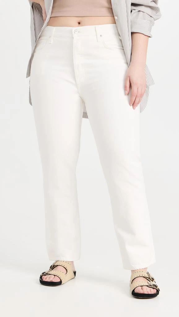 Citizens of Humanity Charlotte High Rise Straight Jeans 7