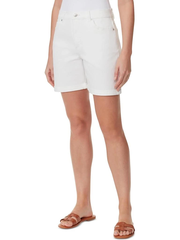 Gloria Vanderbilt Womens High Rise Mini Denim Shorts 6