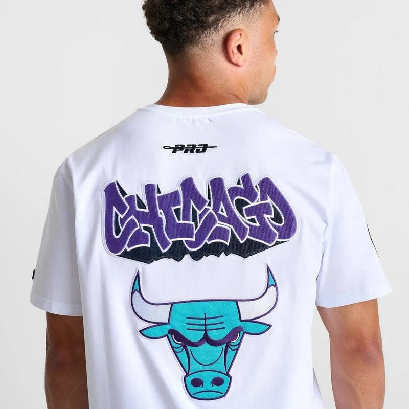 Pro Standard Men's Pro Standard Chicago Bulls Grape T-Shirt 5