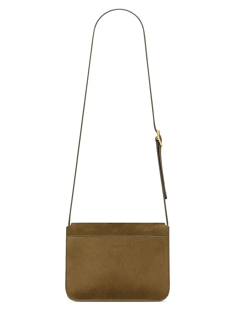 Yves Saint Laurent Niki Satchel Shoulder Bag in Suede 5