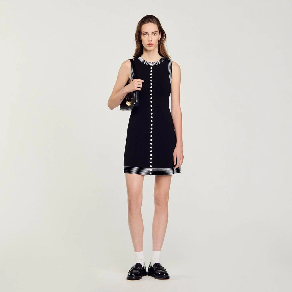 Sandro Short Button-up Dress 1