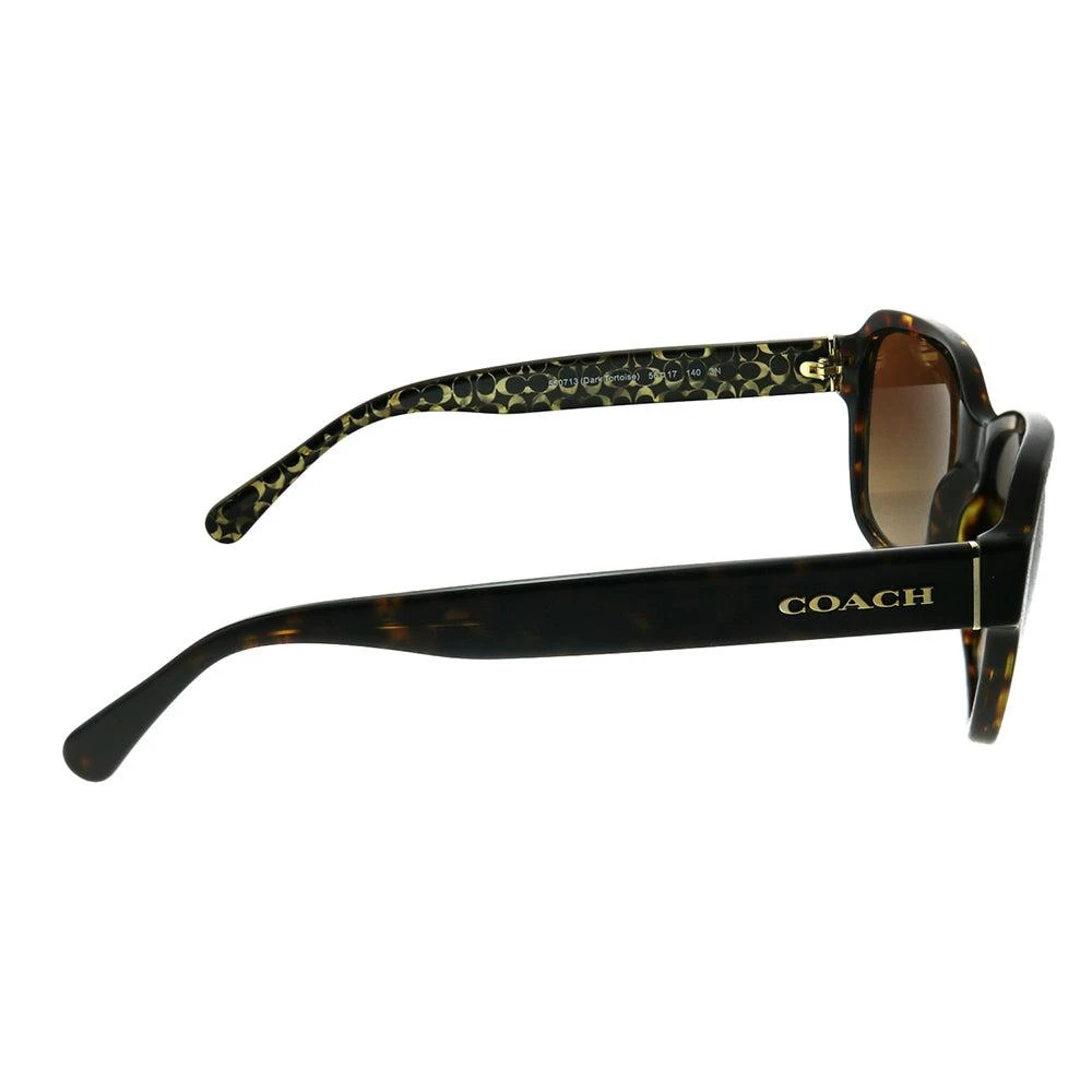 Coach L1010 HC 8232 550713 Mens Rectangle Sunglasses 3