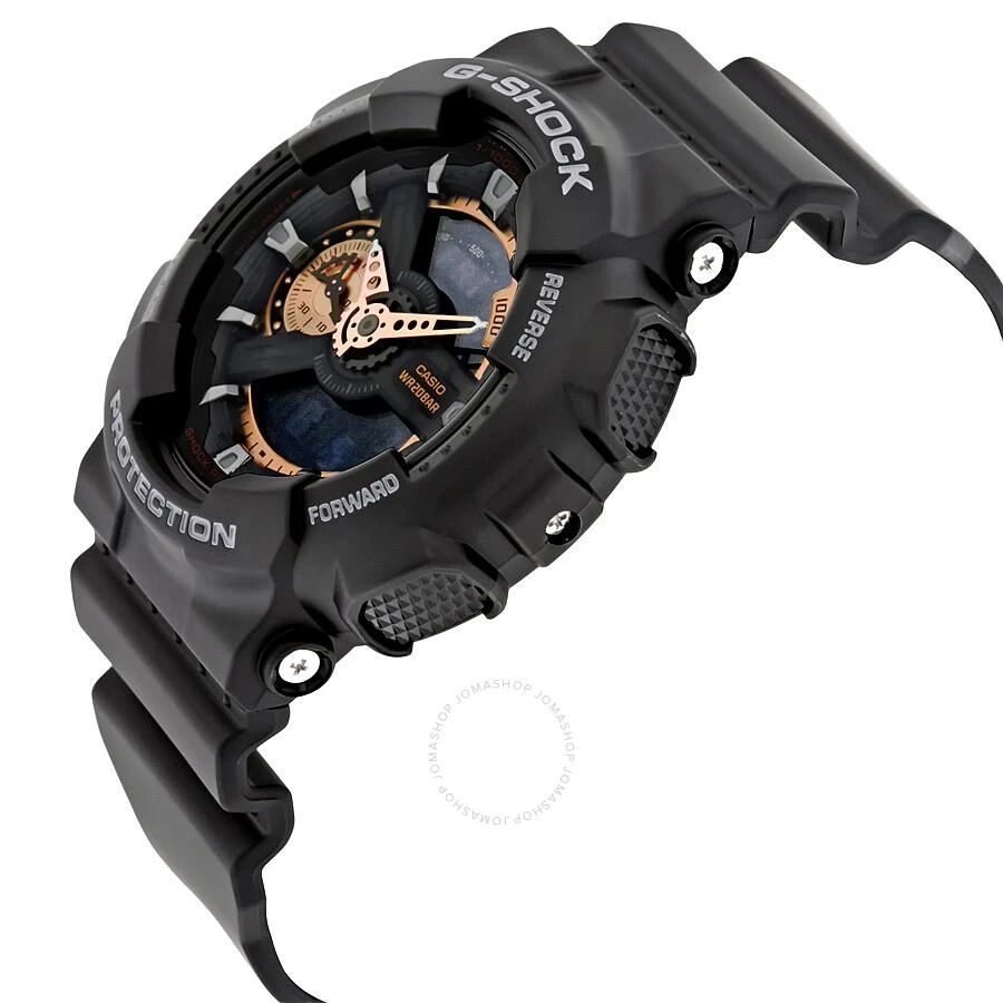 Casio G-Shock Black Dial Resin Men's Watch GA110RG-1A 2