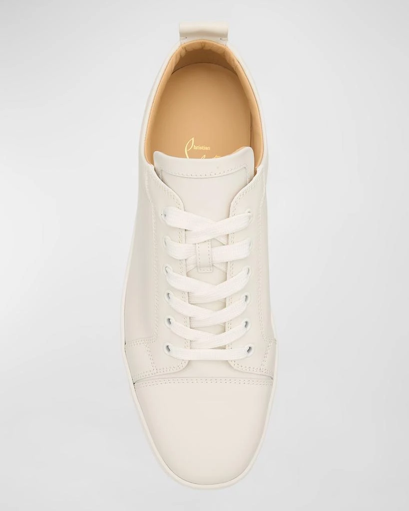 Christian Louboutin Men's Louis Junior Leather Low-Top Sneakers 5