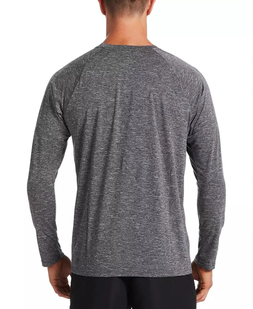 NIKE Men's Heather Hydroguard Long Sleeve Swim T-Shirt 2