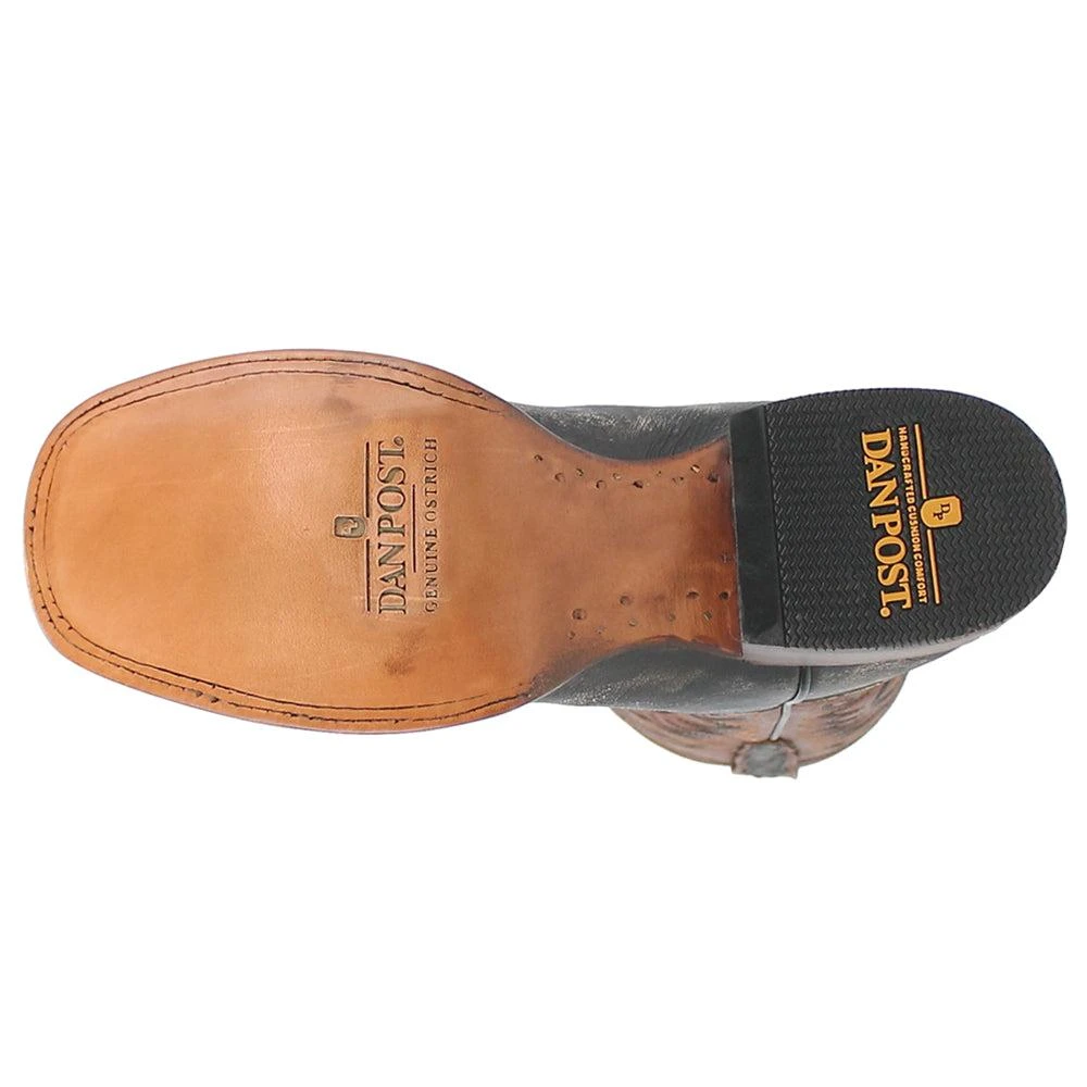 Dan Post Boots Lester Smooth Square Toe Cowboy Boots 5