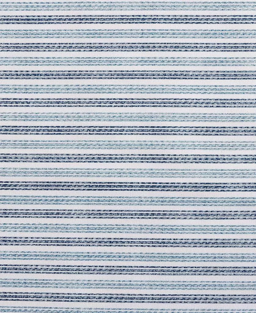 Eddie Bauer Ticking Stripe Cotton Percale 3 Piece Duvet Cover Set 7