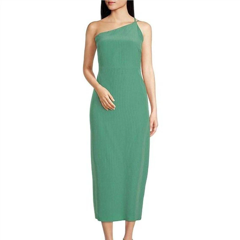 Lost and Wander Willow In The Wind Maxi Dress In Field Green 1