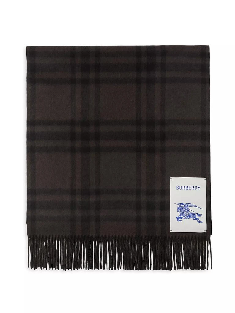 Burberry Check Cashmere Scarf 4