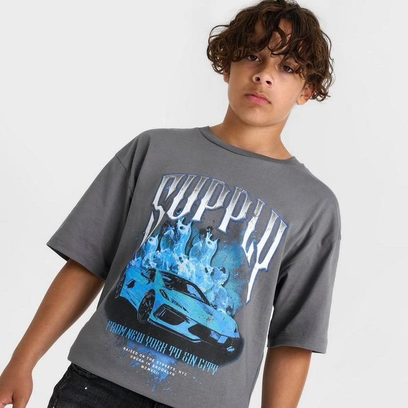 SUPPLY & DEMAND Kids' Supply & Demand Race Winner T-Shirt 5