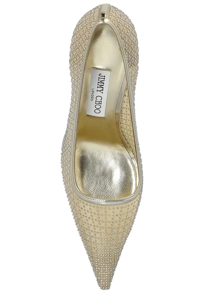 Jimmy Choo Jimmy Choo Lxia 80 Embellished Pointed Toe Pumps 4