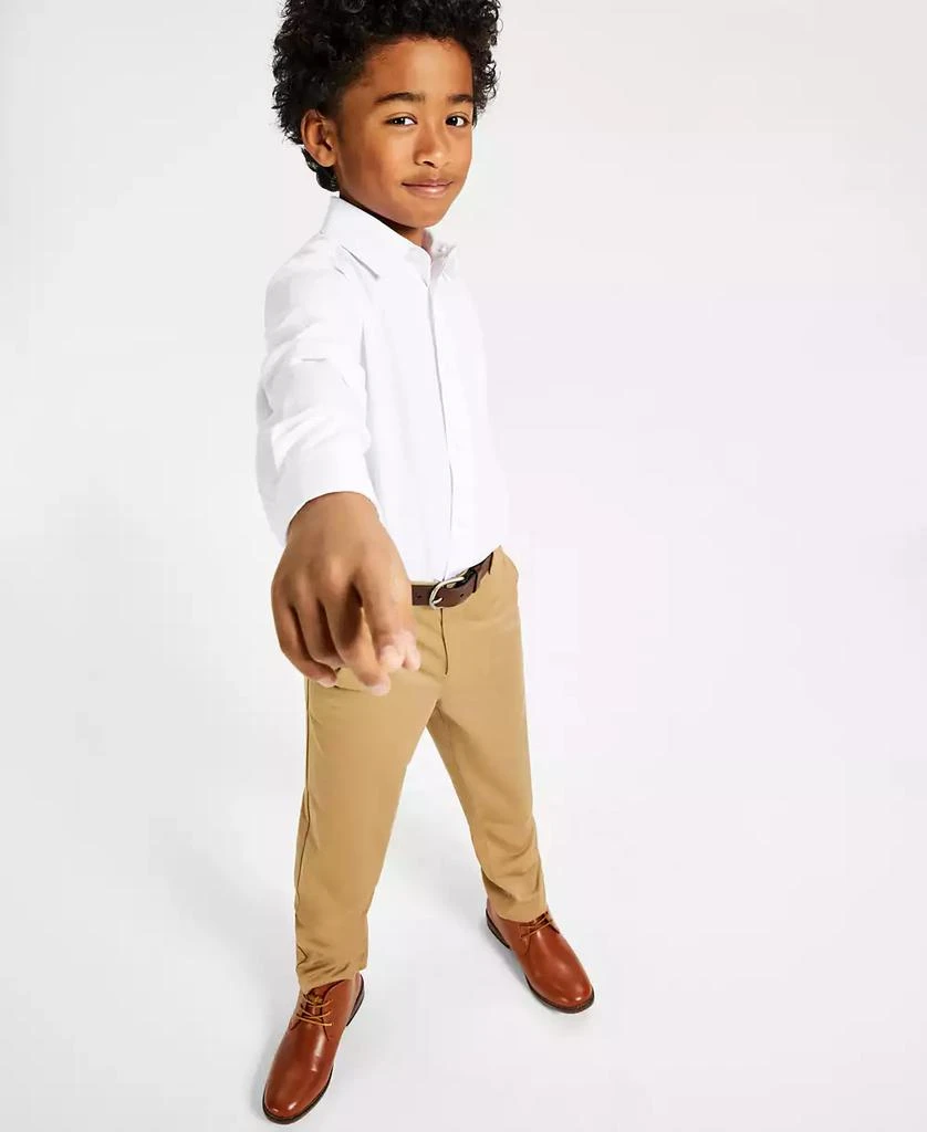 Nautica Big Boys Uniform Flat-Front Stretch Performance Pants 3