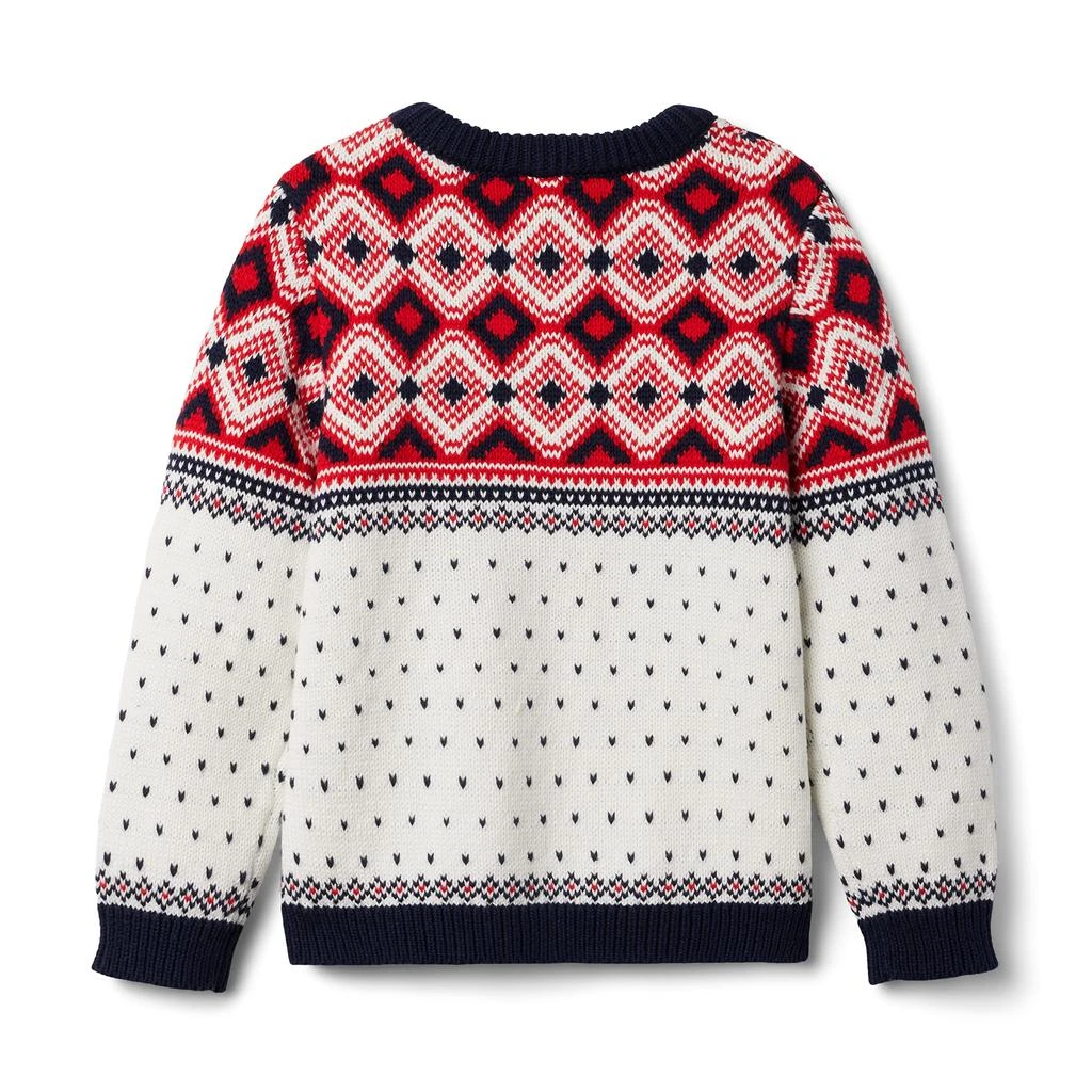 Janie and Jack Fair Isle Sweater (Toddler/Little Kids/Big Kids) 2