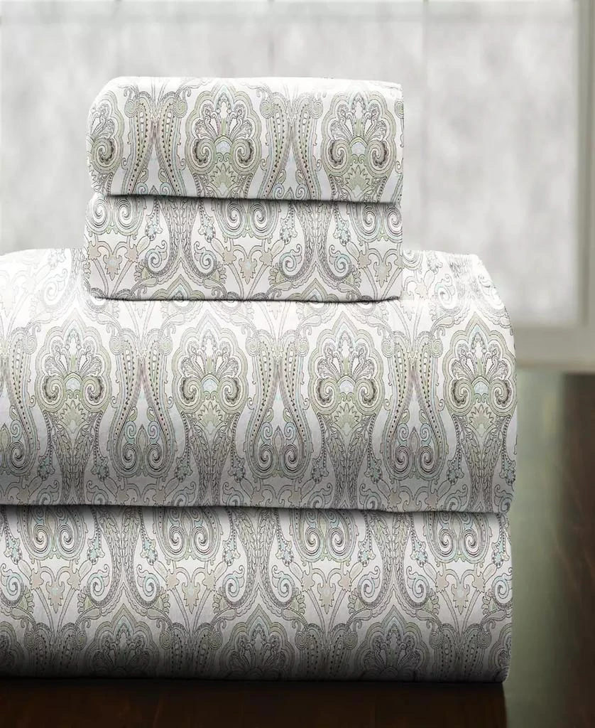 Pointehaven Heavy Weight Cotton Flannel Sheet Set, Full 2