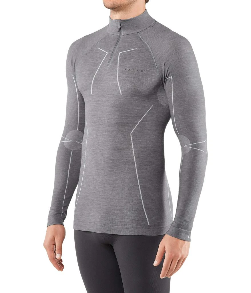FALKE Wool Tech Zip Shirt 1
