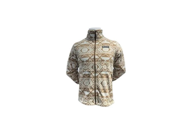 Columbia Granite Mountain Printed Fleece Jacket Homme Beige 1
