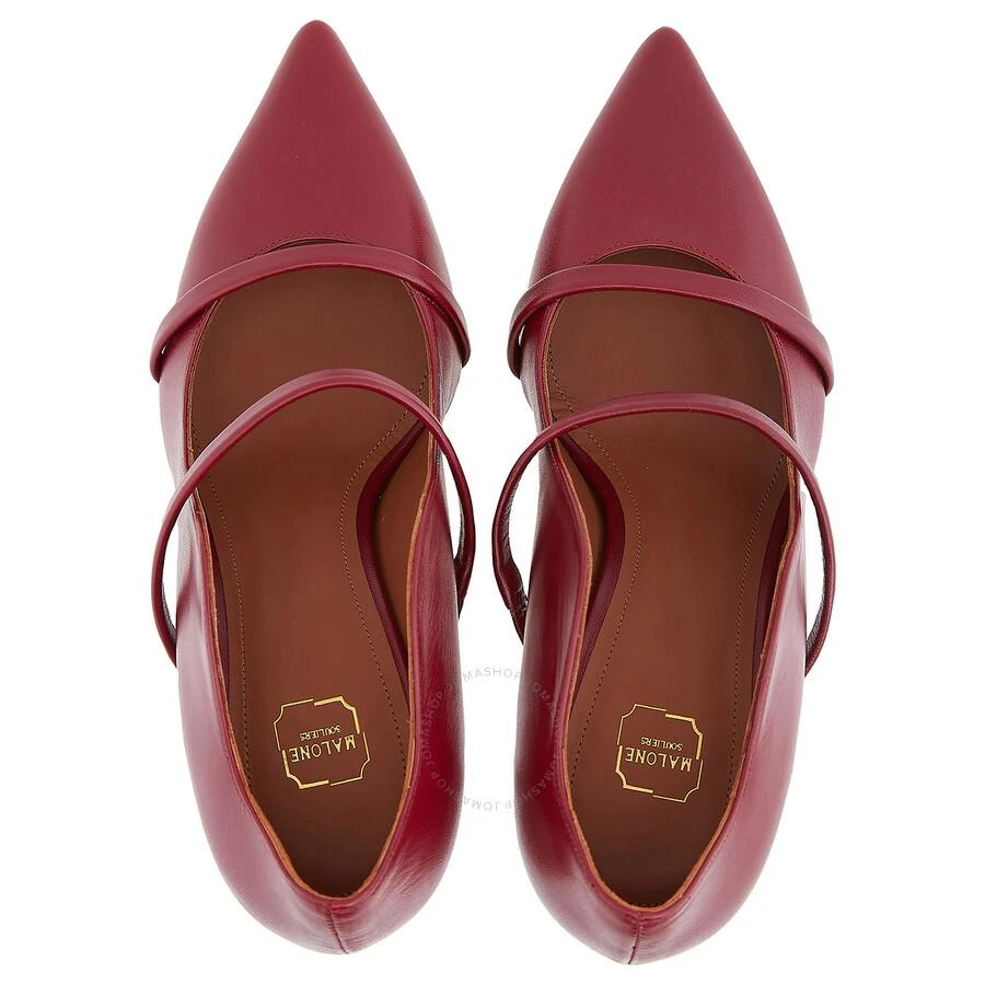 Malone Souliers Maureen 70 Double Straps Leather Pumps 3