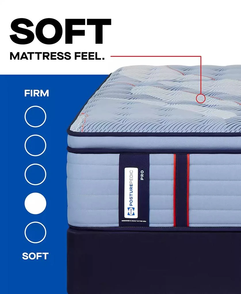 Sealy Posturepedic West Hill 15" Soft Euro Pillowtop Mattress Set - 3