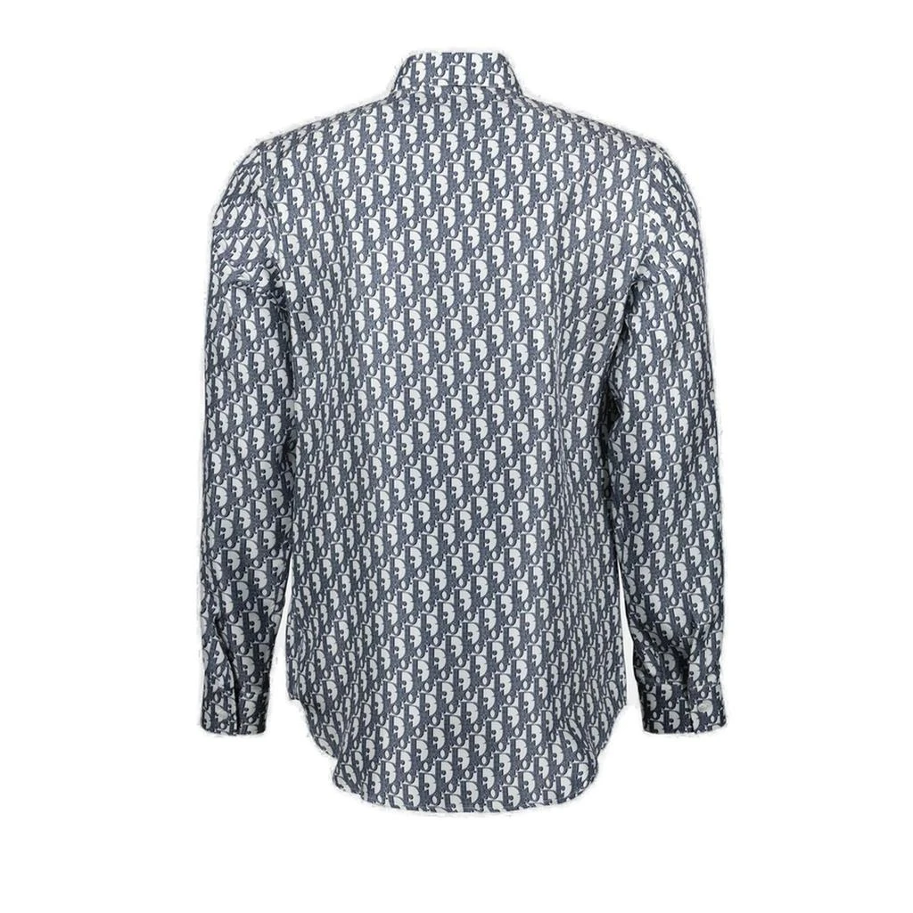 Dior Dior Monogram Button-Up Long-Sleeved Shirt 2
