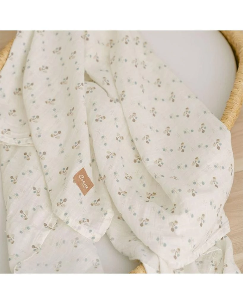 Crane Baby Poppy Single Swaddle Blanket 5