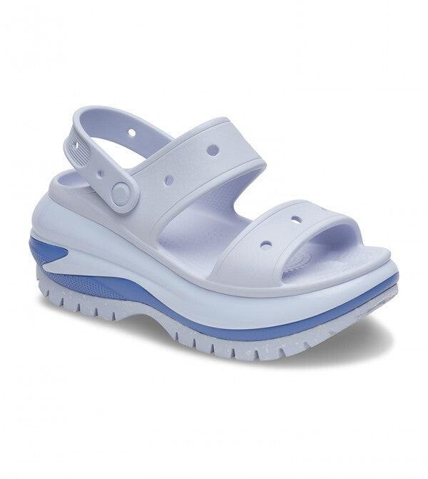 Crocs Mega Crush 207989-5AF Sandals Men's US 9 Blue Heel Strap Platform ZPO2956