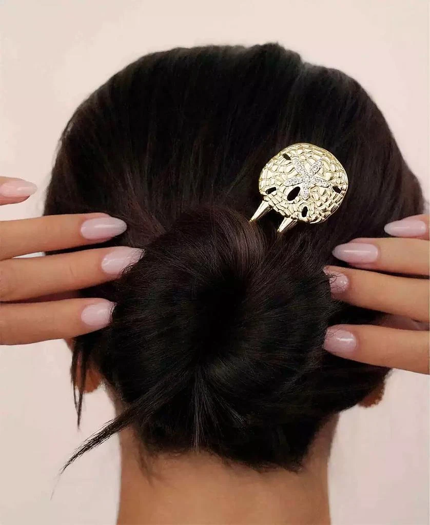 Ettika Jewelry Sand Dollar Hair Pin 3