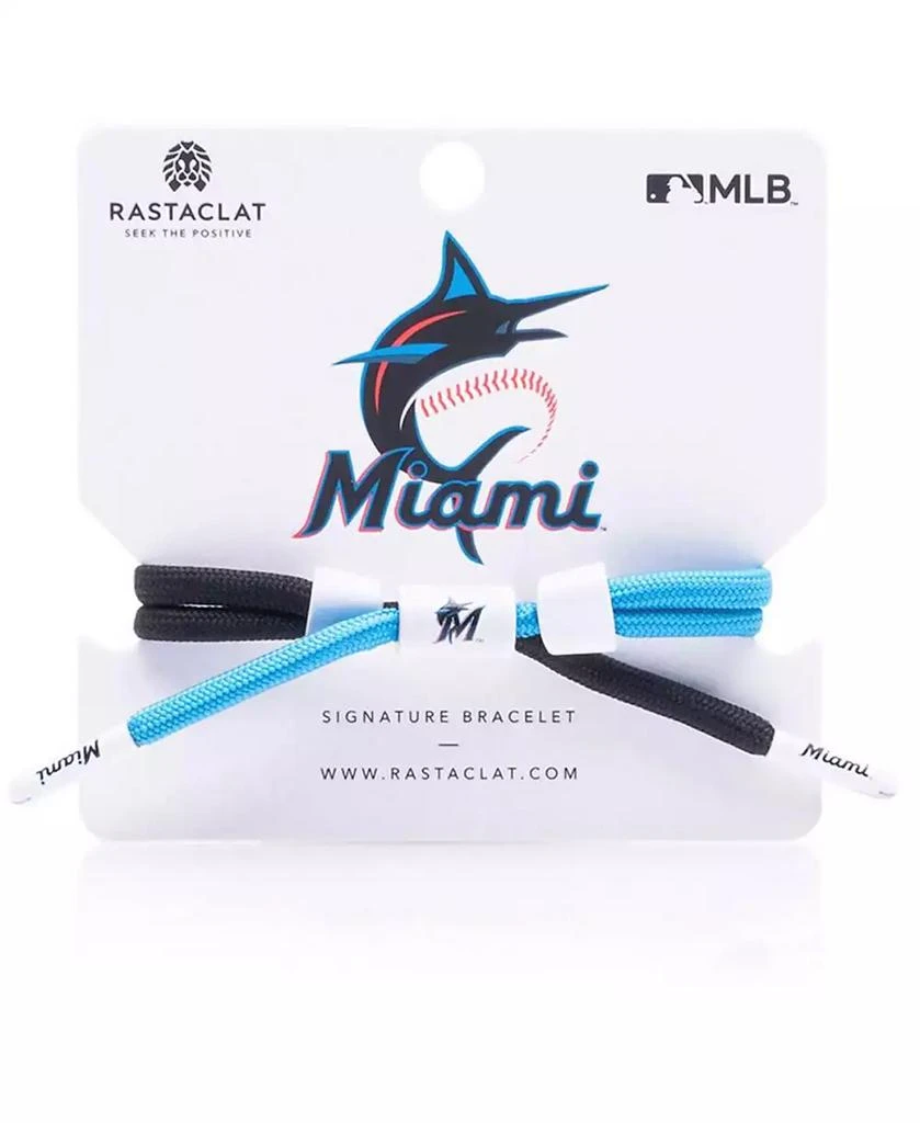 Rastaclat Men's Miami Marlins Signature Outfield Bracelet 1