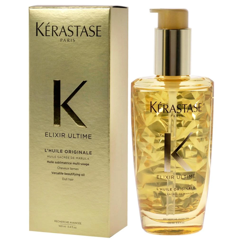 Kerastase Elixir Ultime Versatile Beautifying Oil by Kerastase for Unisex - 3.4 oz Oil 4