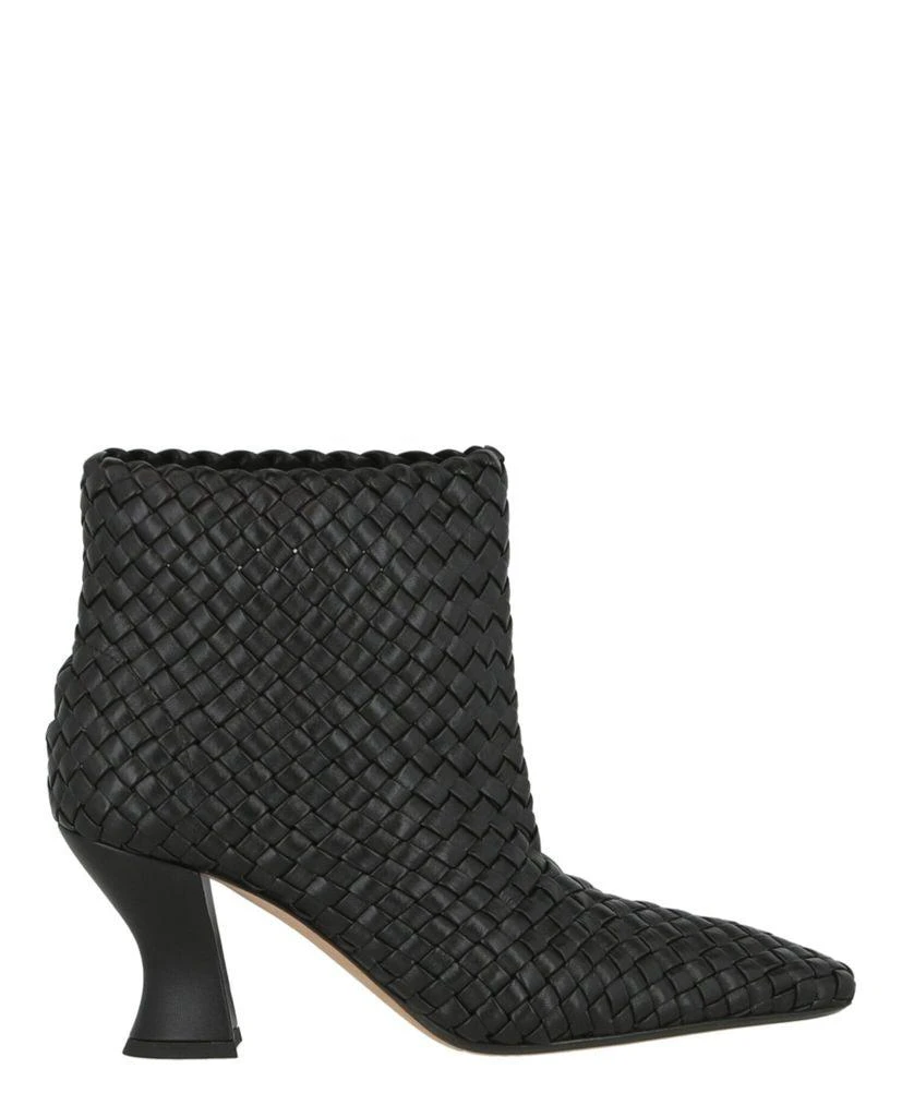 Bottega Veneta Intrecciato Leather Ankle Boots 4