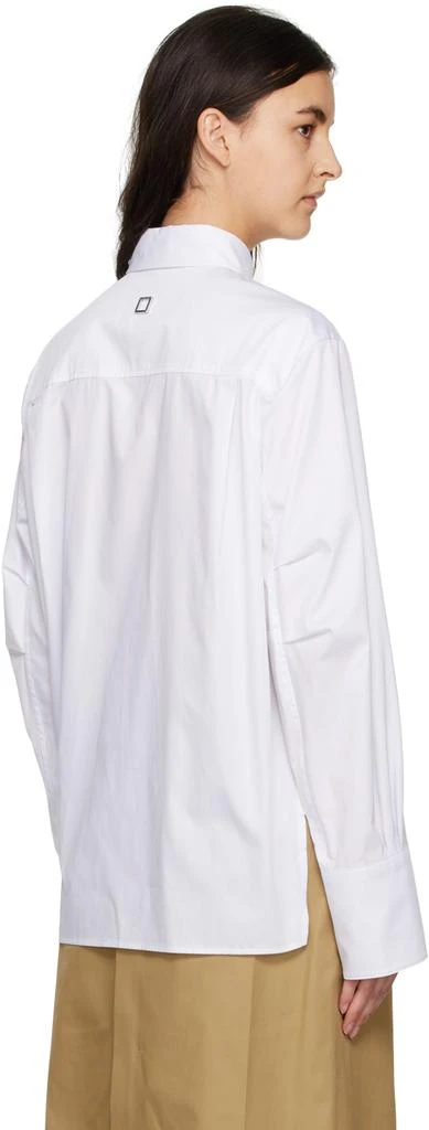 Wooyoungmi White Slit Shirt 3