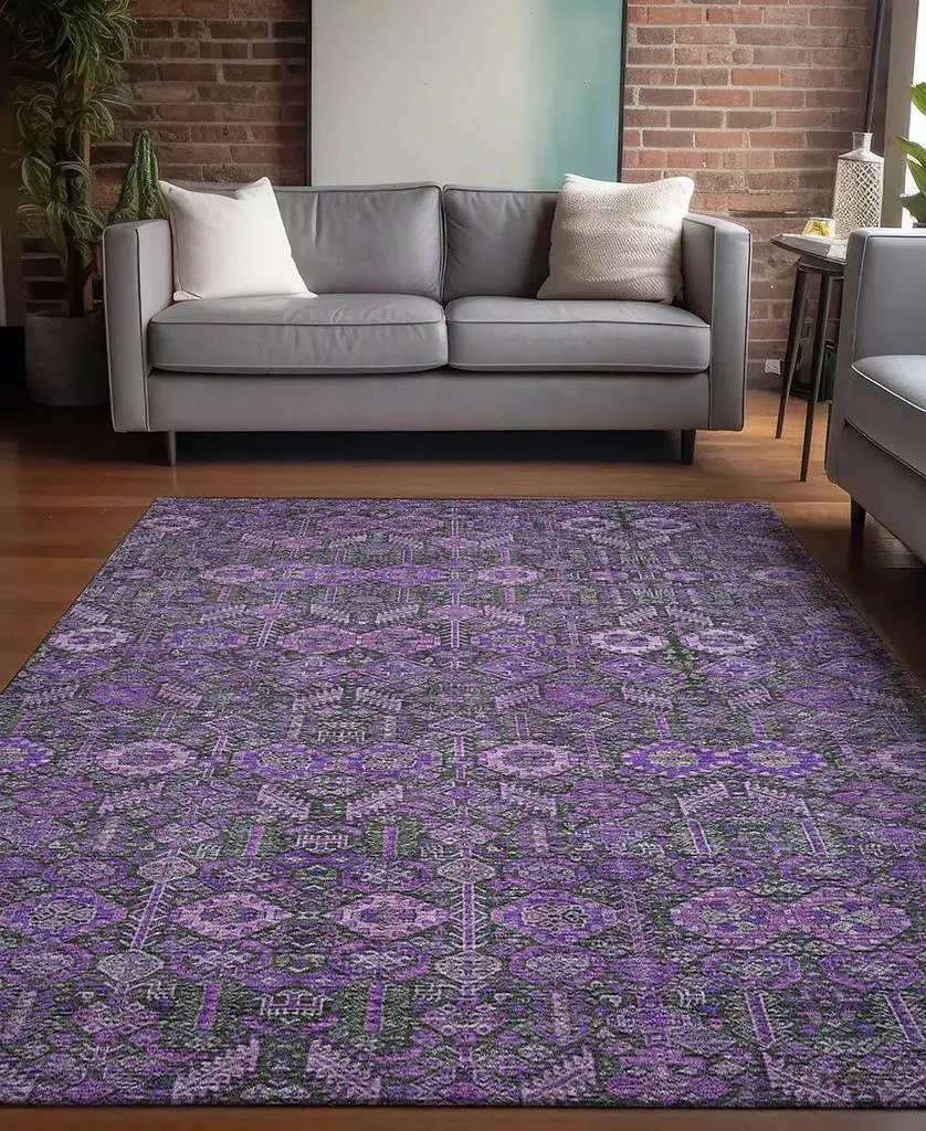 Addison Chantille Machine Washable ACN574 8'x8' Round Area Rug 3
