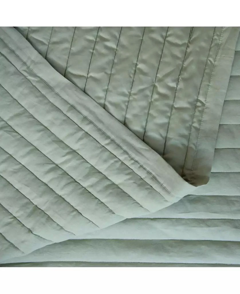 Bokser Home French Linen Channel Stitch Quilt 
Sham Set - King/Cal King 7