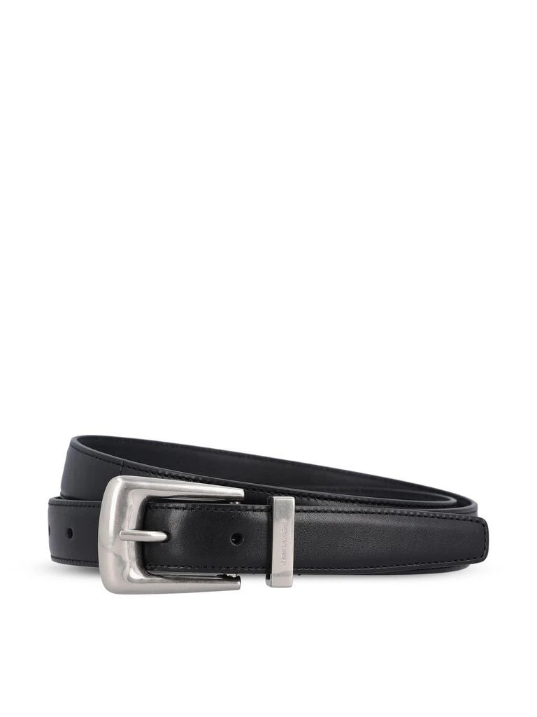 Yves Saint Laurent Saint Laurent Folk Logo Engraved Belt 1