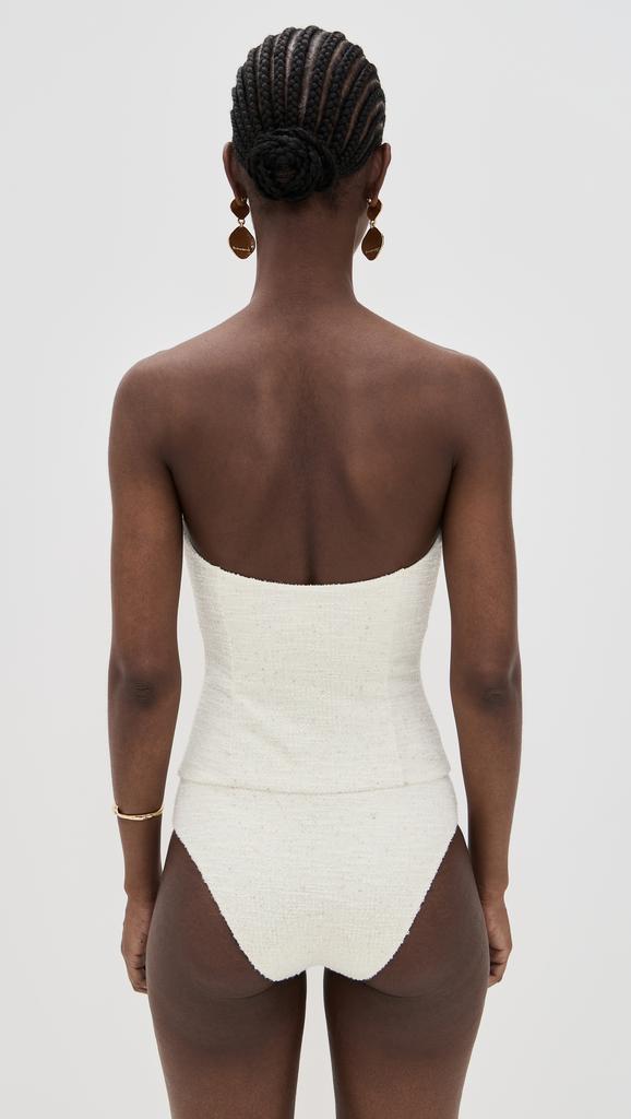 SIMKHAI Natalie Strapless One Piece